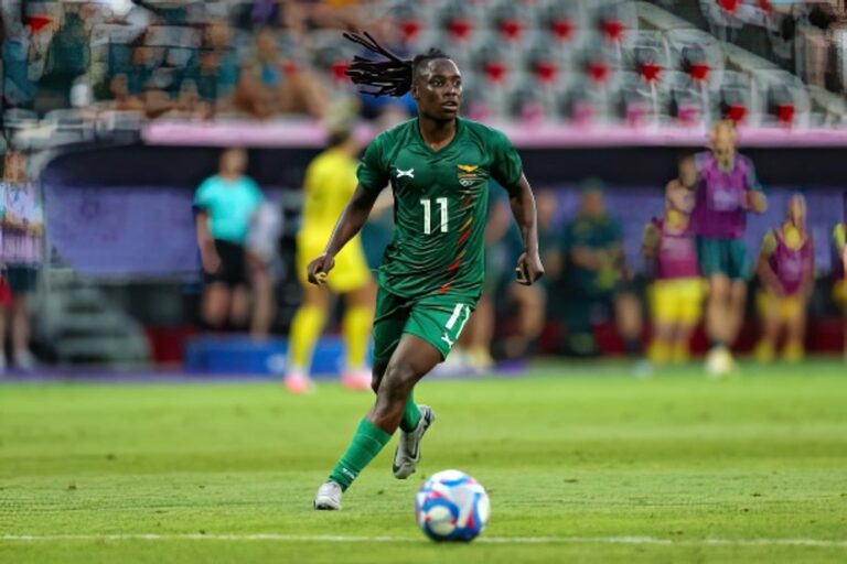 Zambia's captain, Barbra Banda, scored a hat-trick against Australia at the Paris 2024 Olympic Games
