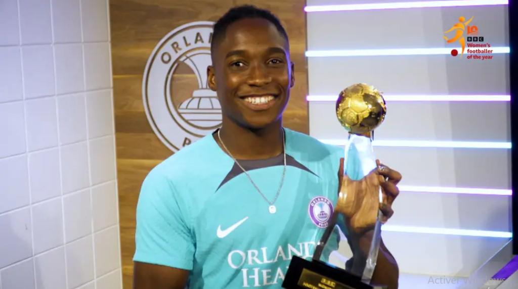 Zambia and Orlando Pride forward Barbra Banda has been voted BBC Women's Footballer of the Year 2024
