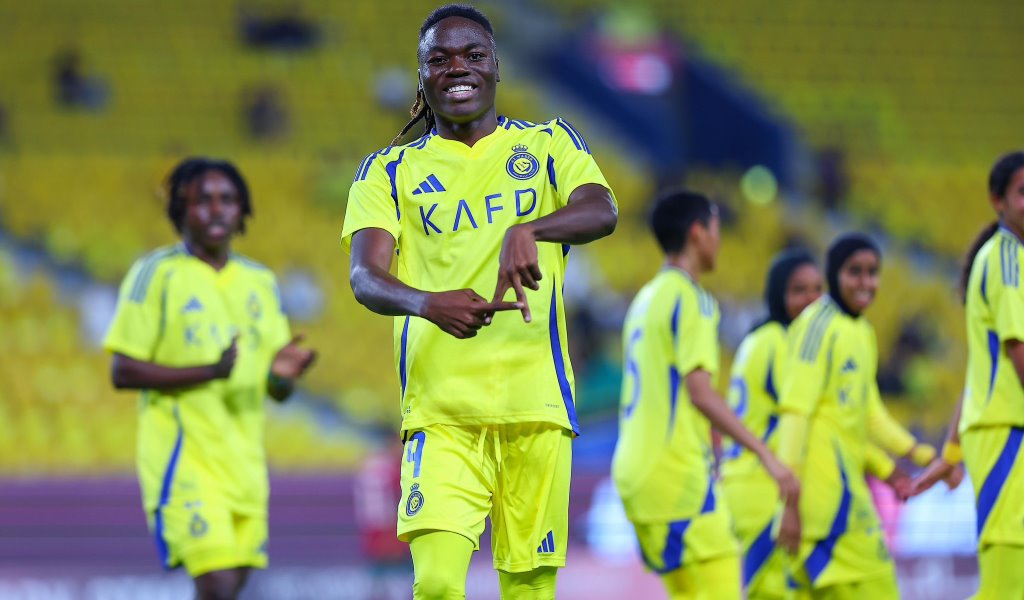 Clara Luvanga clinched a bronze medal at the Saudi Women's Federation Cup with Al Nassr FC