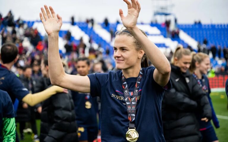 Spain defender Irene Paredes has won a fourth consecutive Spanish Super Cup with FC Barcelona