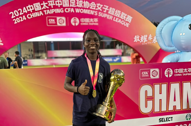 L'internationale Malienne Saratou Traoré a remporté le championnat chinois avec Wuhan