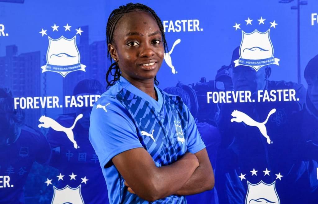 Milieu de terrain du Mali, Saratou Traoré a signé avec l'actuel champion de Chine Wuhan Jiangda FC