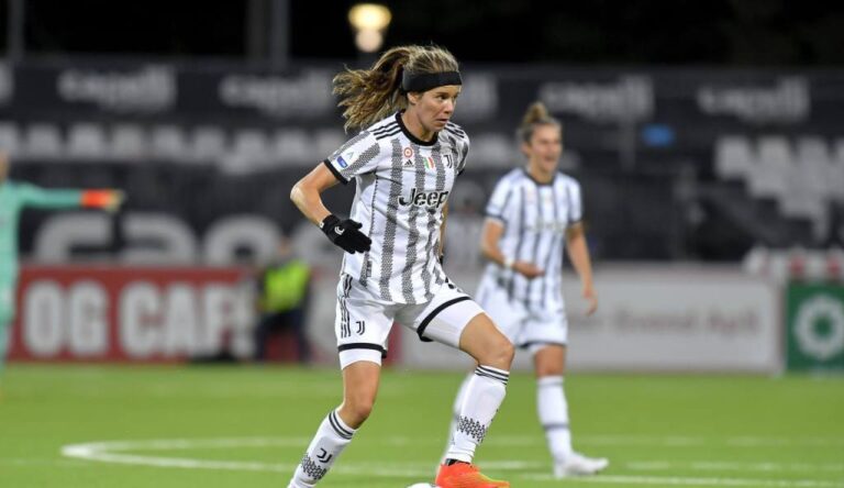 The Danish midfielder Sofie Junge Pedersen helped Juventus end their 2022-23 Serie A season with a 5-2 win over Roma at home, Juventus have thus sealed their spot at the upcoming UEFA Women's Champions League as runners-up in Italy's Serie A