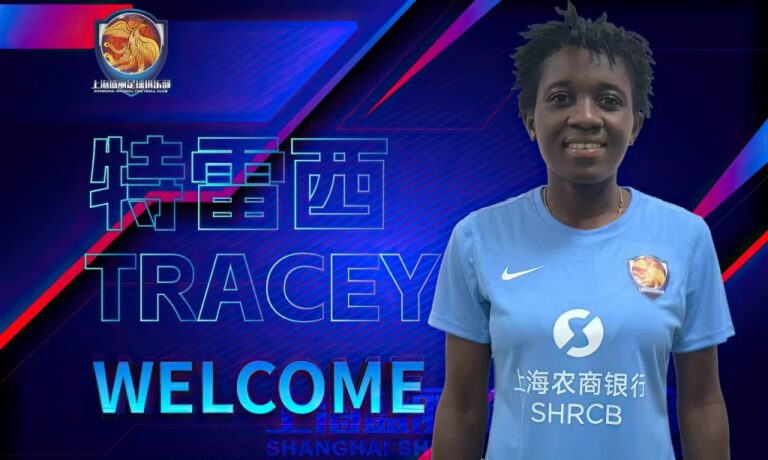 Ghana youth international forward Tracey Twum has signed her first professional contract with Shanghai Shengli in the Chinese Women's Super League