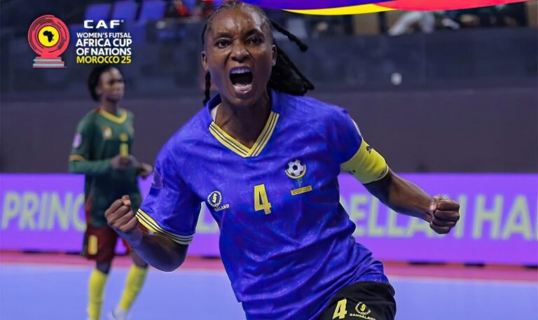Violeth Mwamakamba clinched a silver medal in the Women's Futsal Africa Cup of Nations 2025 with Tanzania, and they secured a spot at the FIFA Futsal Women's World Cup
