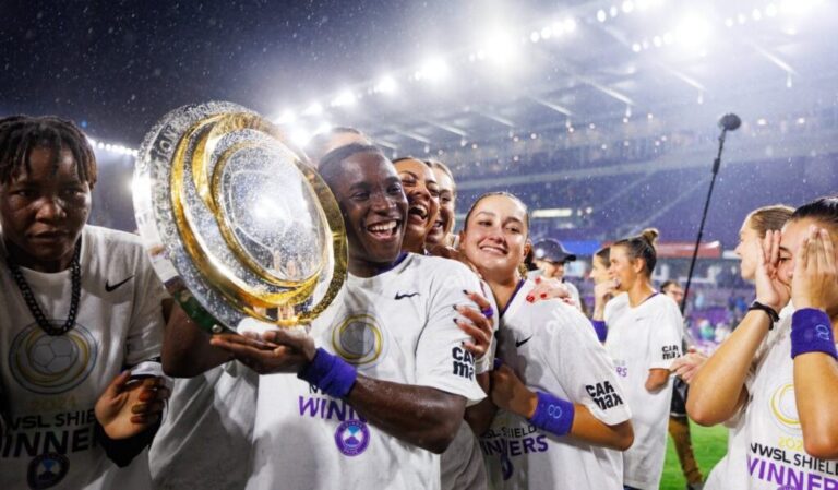 Barbra Banda has clinched the 2024 NWSL Regular Season Shield with Orlando Pride