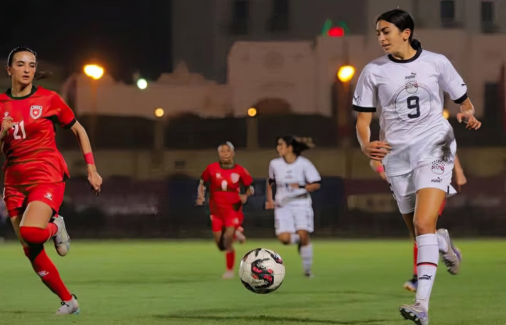 Laila El Behery scored her first-ever international goal for Egypt in a 3-0 victory over Jordan in a friendly matchup at home