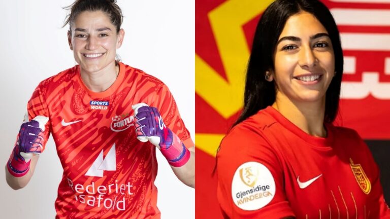 Romania goalkeeper Andreea Paraluta of Fortuna Hjørring and Egyptian striker Laila El Behery of Nordsjaelland qualified for the 2023/25 Danish Cup on Thursday