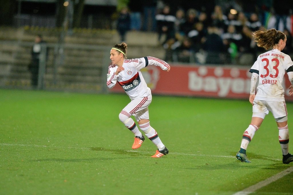 Vero Boquete made her debut for Bayern München