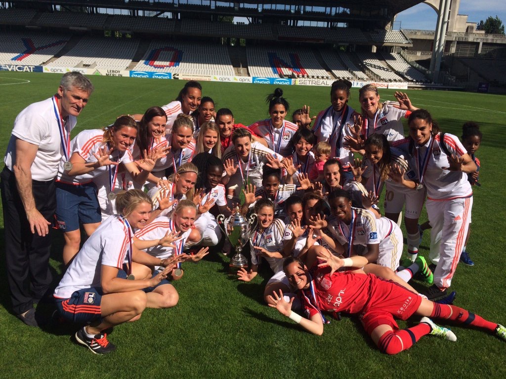 Line wins both Coupe De France and Division 1 Feminine Titles
